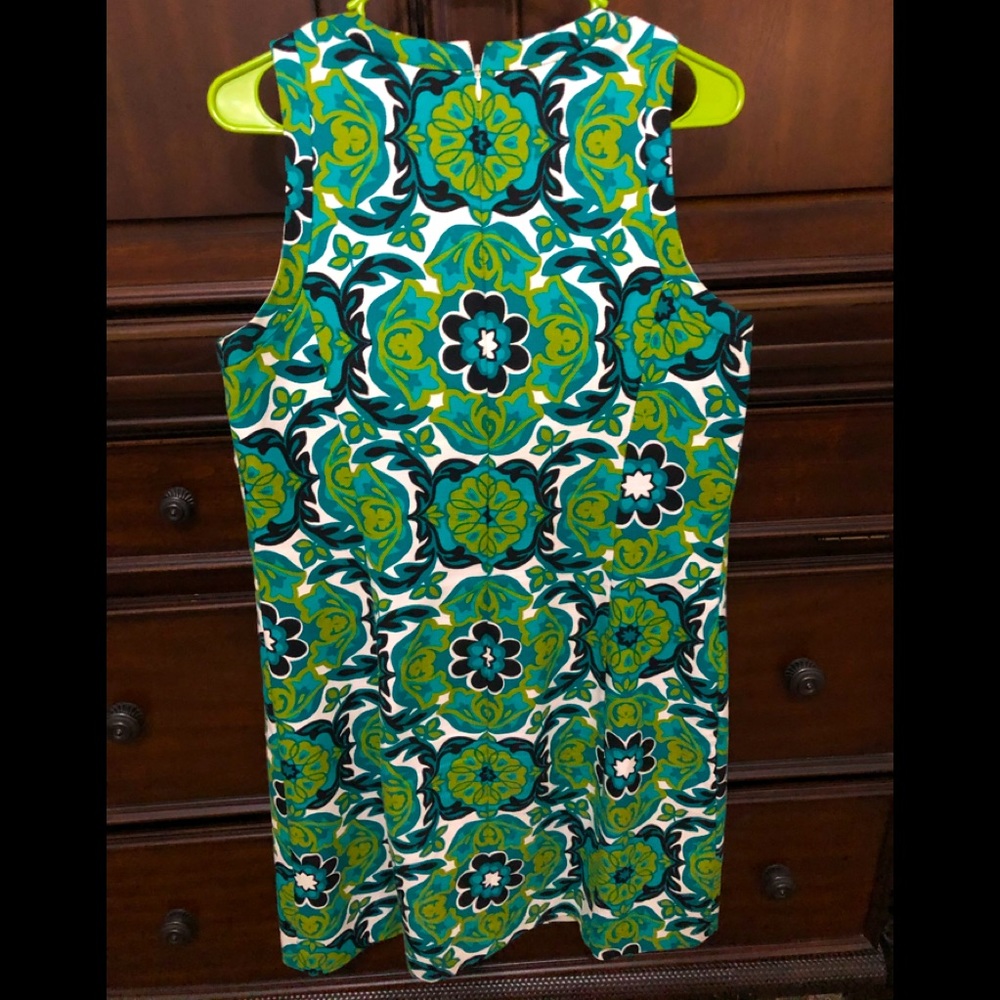 Ann Taylor retro patterned dress